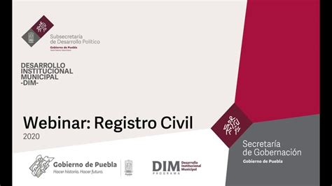 registro civil puebla citas|Trámites y Servicios